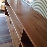 Showing the oak grain