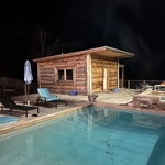 Backyard Pool Guest House