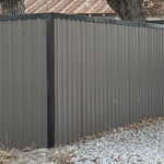 Metal fence