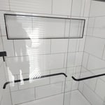 Tiled shower