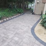 Paver patio