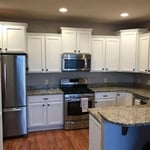 Finished Kitchen Cabinets