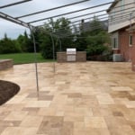 Whole Project minus the sidewalk that wraps around to the front of the home.