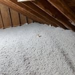 Attic insulated to R60 TruSoft Cellulose