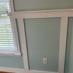 Home office trim out