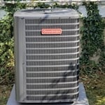 installed straight ac unit