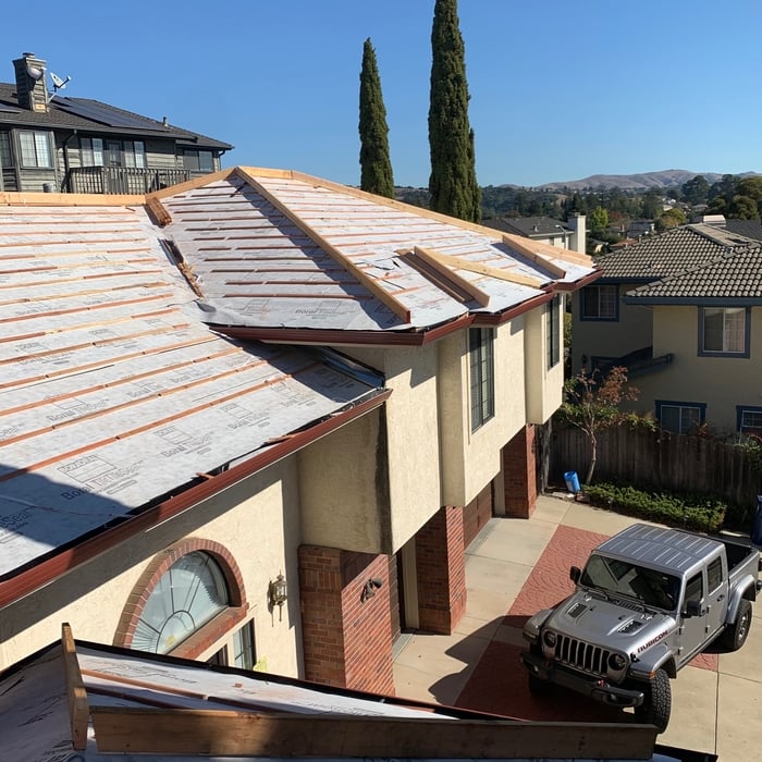 Tile roof