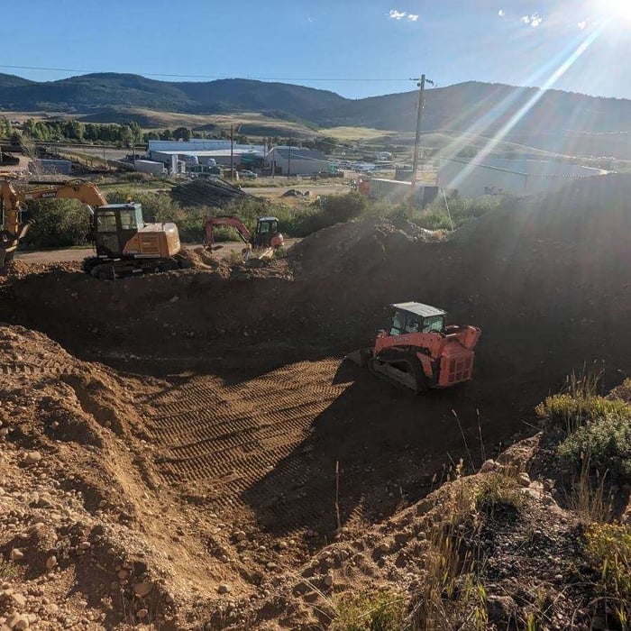 Excavation for footings and foundation