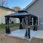 12x10 Hard top gazebo.