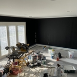 Interior Painting, black theme