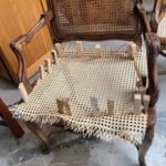 caning during installation