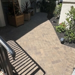 Paver patio & sidewalk