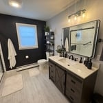Vanity top installation