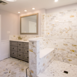Elkins Park Bathroom: Elegant Traditional Master Bath Remodel