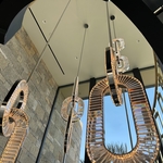 Thermal Club custom light fixture installation.