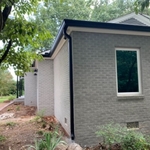 Black K-Style Gutters and Downspouts