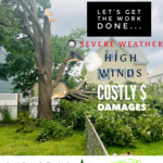PREVENTION IS KEY! Let's take care of the trees, shrubs, ornamental trees that surround YOUR HOME, YOUR FAMILY!
Most tree damage during severe weather events occurs due to falling trees and limbs.
High winds and the weight of ice and snow during the winter can cause failure of branches and even entire trees.
The damage that can occur from not preparing your shrubs, ornamental trees, trees can be costly ? and permanent.
Let's set up your appointment today for your free consultation for Tre