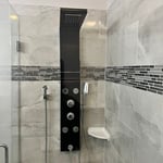 Install Rain shower panel