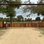 Custom Solar Powered Gates
