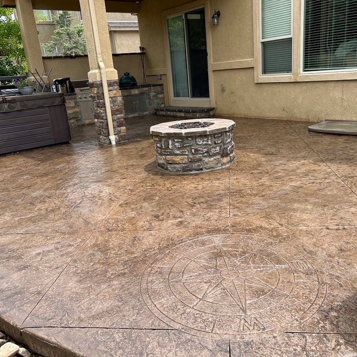Concrete - Stamped & Decorative Project