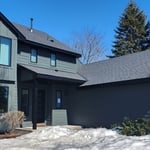 Beautiful James Hardie Siding in Iron Gray