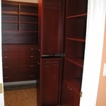 Walk In with Tie Drawer