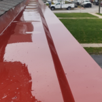 Final product painted in tinners red