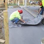 Decorative Concrete Back Patio
