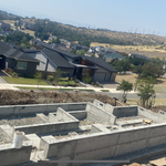 Foothills house foundation