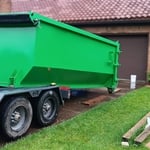 Dumpster Service dropoff M. Sanders