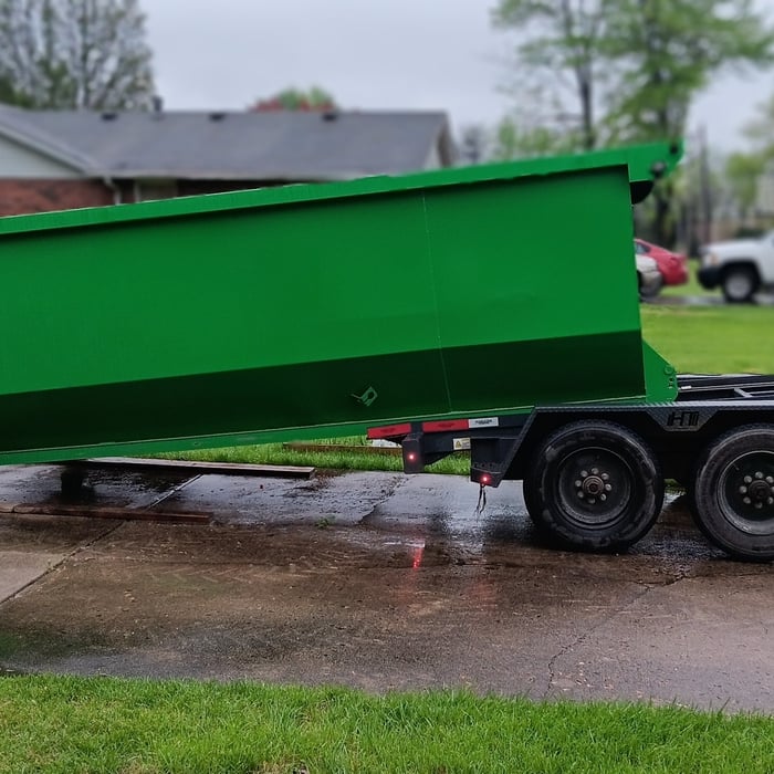 Dumpster Service dropoff M. Sanders