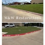 Strip and Paint Fire Lane