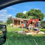 Starting house demo. (1 of 2 )