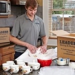 Packing up the kitchen