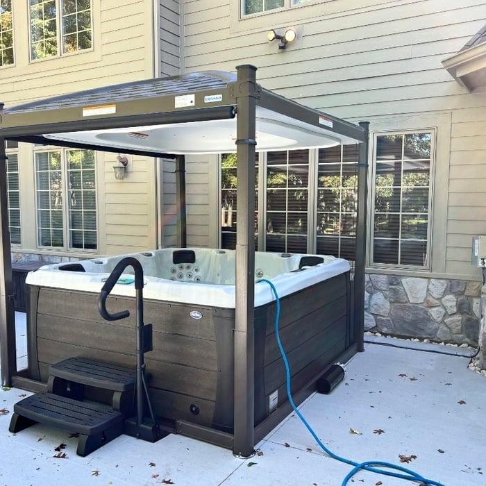 Spa with Covana Cover