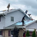 Installing our first GAF roof!