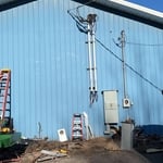 Blue Building