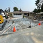 Concrete Driveway Rebar Prep