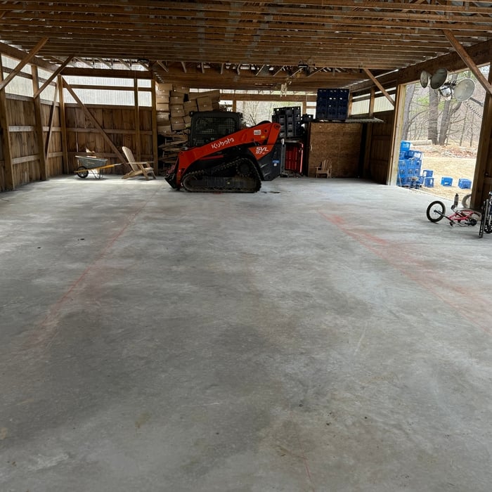 Concrete pad