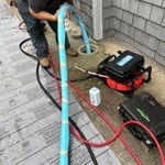 Sewer repair with cipp trench less system