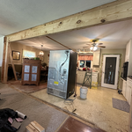 Kitchen rewiring and wall removal