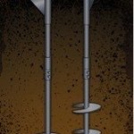 Foundation Repair method helical pier