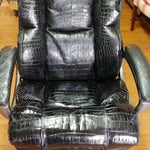 Custom (real) Gator Skin office chair