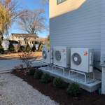 Multiple Ductless Heat Pump Installation