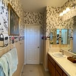 Wallpaper removal & closet upgrade