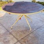 Wrought iron table and chairs