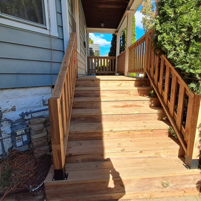 Porch and decking project