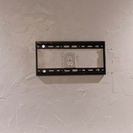 TV mount and receptacle
