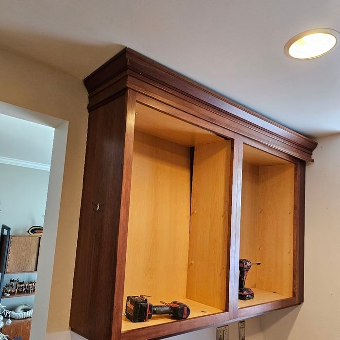 Cabinet Refacing/Restoration Project