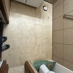 Bathroom subfloor replacement